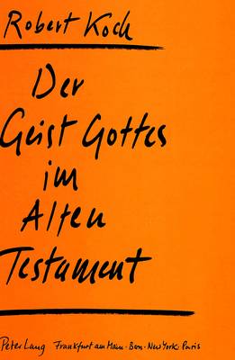 Book cover for Der Geist Gottes Im Alten Testament