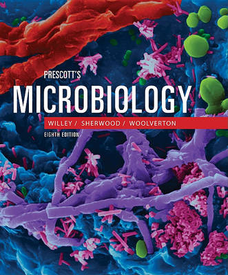 Book cover for Combo: Prescott's Microbiology with Connect Plus & Tegrity 2 Semester Access Card