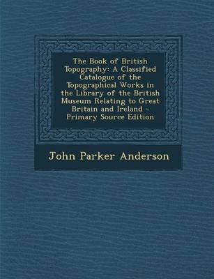 Book cover for The Book of British Topography