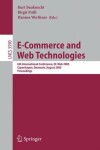 Book cover for Ecommerce and Web Technologies