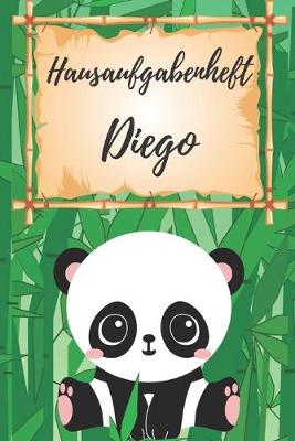 Book cover for Hausaufgabenheft Diego