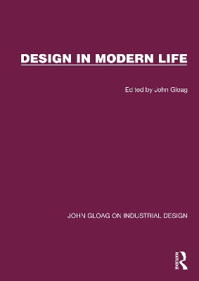 Book cover for Design in Modern Life