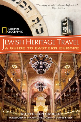 Book cover for National Geographic Jewish Heritage Travel