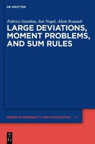 Cover of Large Deviations, Moment Problems, and Sum Rules