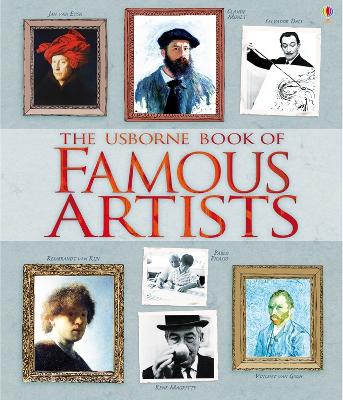 Book cover for Book of Famous Artists