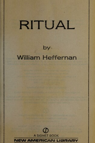 Cover of Heffernan William : Ritual