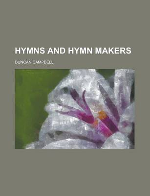 Book cover for Hymns and Hymn Makers