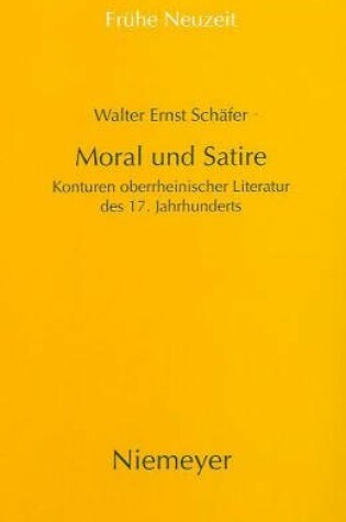 Cover of Moral Und Satire