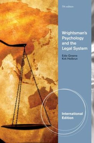Cover of Wrightsman's Psychology and the Legal System