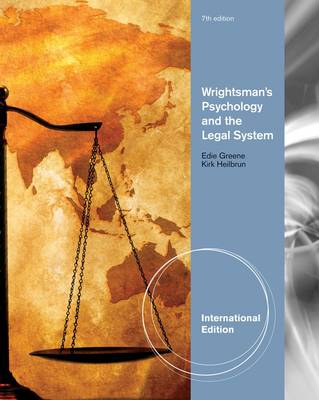 Book cover for Wrightsman's Psychology and the Legal System