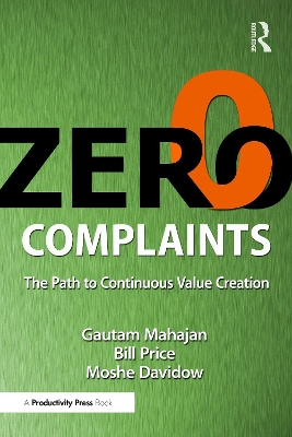 Cover of Zero Complaints