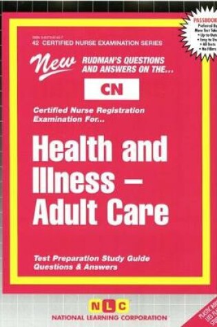 Cover of HEALTH AND ILLNESS a ADULT CARE