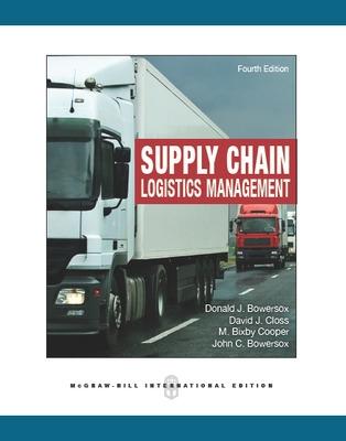 Book cover for Supply Chain Logistics Management