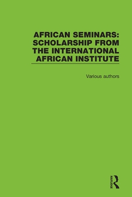 Cover of African Seminars