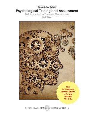 Book cover for Psychological Testing and Assessment