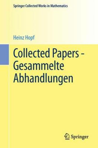 Cover of Collected Papers - Gesammelte Abhandlungen