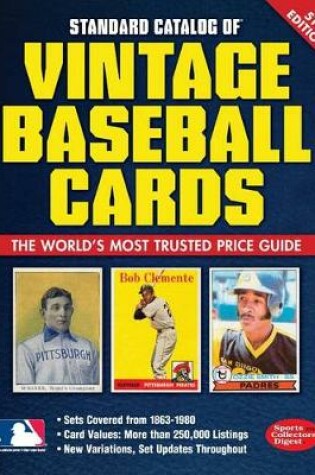 Cover of Standard Catalog of Vintage Baseball Cards