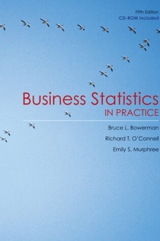 Cover of Business Statistics in Practice w/Student CD