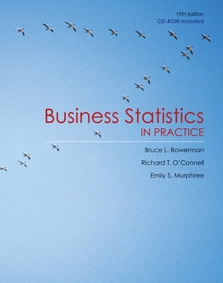 Book cover for Business Statistics in Practice w/Student CD