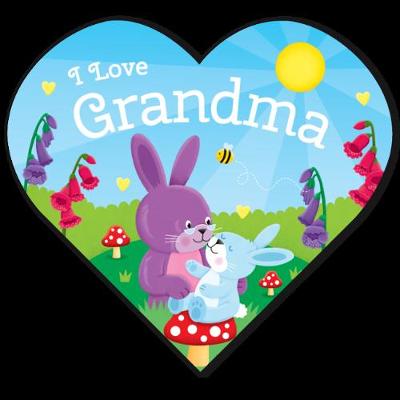 Book cover for Heart-Shaped BB - I Love Grandma