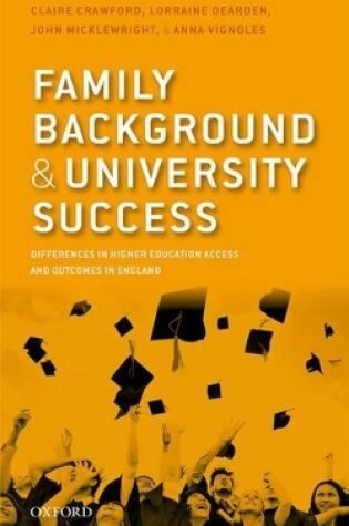 Cover of Family Background and University Success