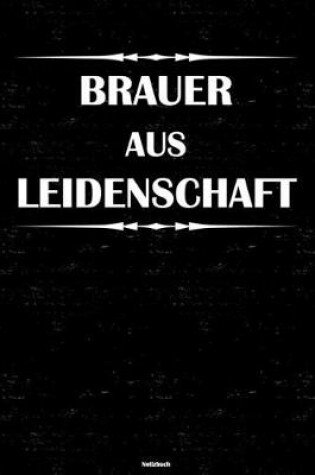 Cover of Brauer aus Leidenschaft Notizbuch