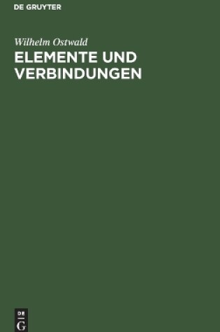 Cover of Elemente Und Verbindungen