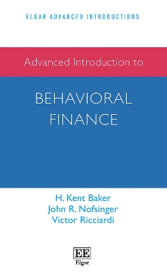 Book cover for Advanced Introduction to Behavioral Finance