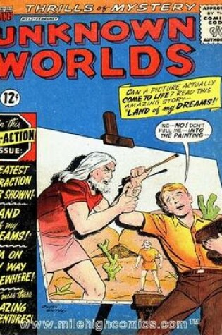 Cover of Unknown Worlds Number 13 Horror Comic Book