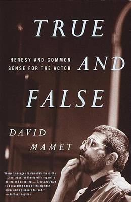 Book cover for True and False