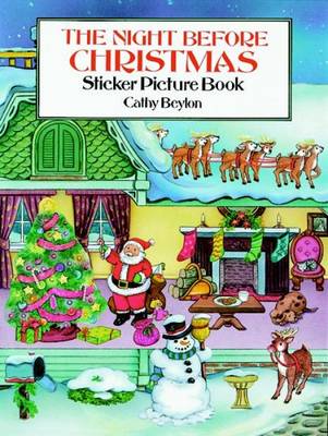 Cover of The Night Before Christmas Sticker Picture Book