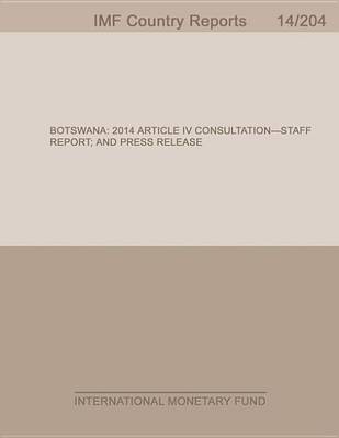 Book cover for Botswana:2014 Article IV Consultation-Staff Report; And Press Release