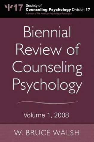 Cover of Biennial Review of Counseling Psychology