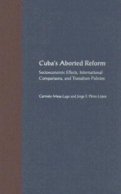 Book cover for Cuba's Aborted Reform