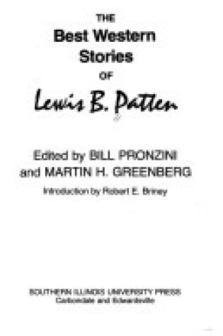 Cover of The Best Western Stories of Lewis B. Patten