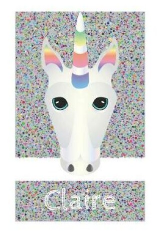 Cover of Claire's Unicorn Notebook