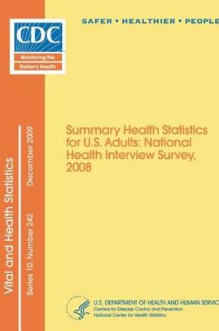 Cover of Vital and Health Statistics Series 10, Number 242