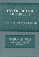 Book cover for Interpreting Disability