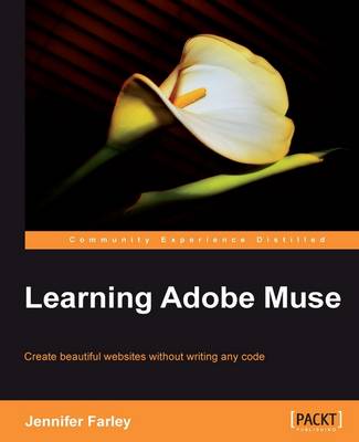 Book cover for Learning Adobe Muse