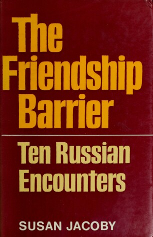 Book cover for Friendship Barrier