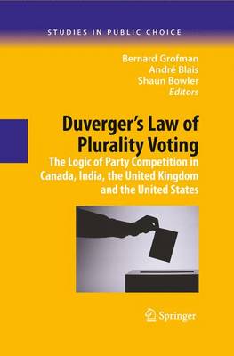 Book cover for Duverger's Law of Plurality Voting