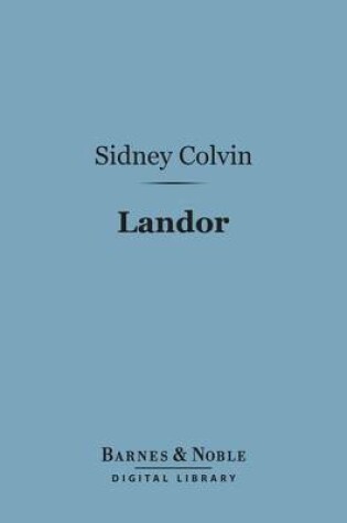 Cover of Landor (Barnes & Noble Digital Library)