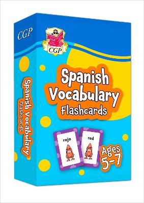 Book cover for New Spanish Vocabulary Flashcards for Ages 5-7