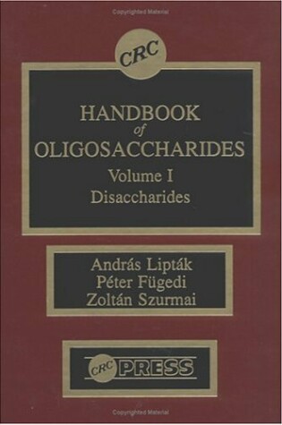 Cover of CRC Handbook of Oligosaccarides