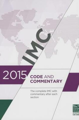 Cover of 2015 International Mechanical Code Commentary