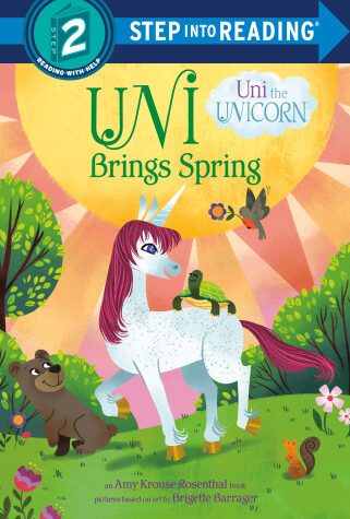 Book cover for Uni Brings Spring (Uni the Unicorn)