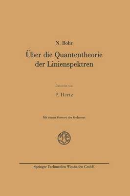 Book cover for Über die Quantentheorie der Linienspektren