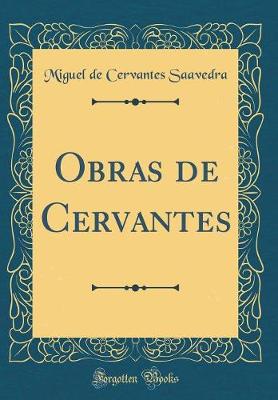 Book cover for Obras de Cervantes (Classic Reprint)