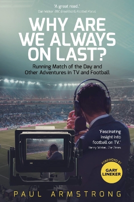 Book cover for Why Are We Always On Last?