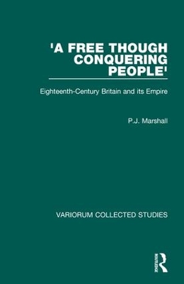 Book cover for 'A Free though Conquering People'